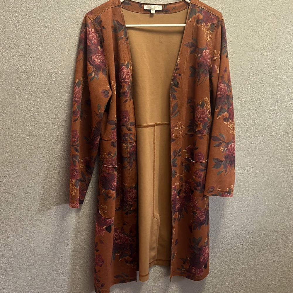 Floral cardigan